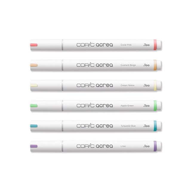 Copic-Acrea Paint Marker Set Of 6 Deep Colours-Çizim Kalemi-16-roqelvaxirum.shop