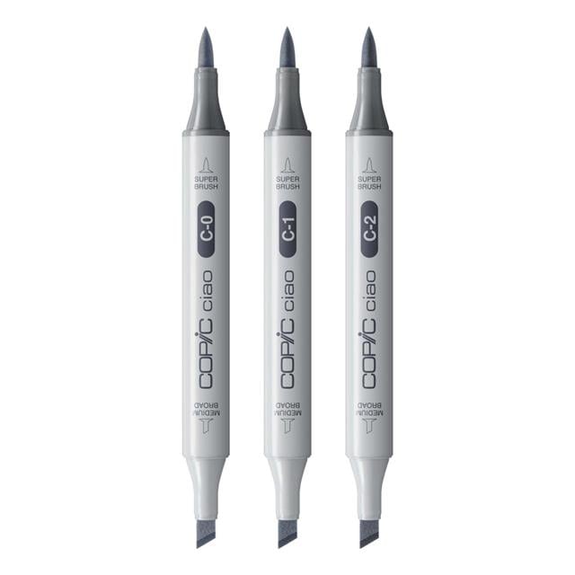 Copic-Ciao 4lü Shade Set Light Cool Grey-Kalem Seti-2-roqelvaxirum.shop