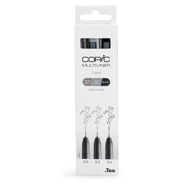 Copic-Copic Multiliner Classic Color 3'lü Set-Kalem Seti-1-roqelvaxirum.shop