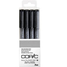 Copic-Copic Multiliner Classic Siyah 4'lü Set-Çizim Kalemleri-1-roqelvaxirum.shop