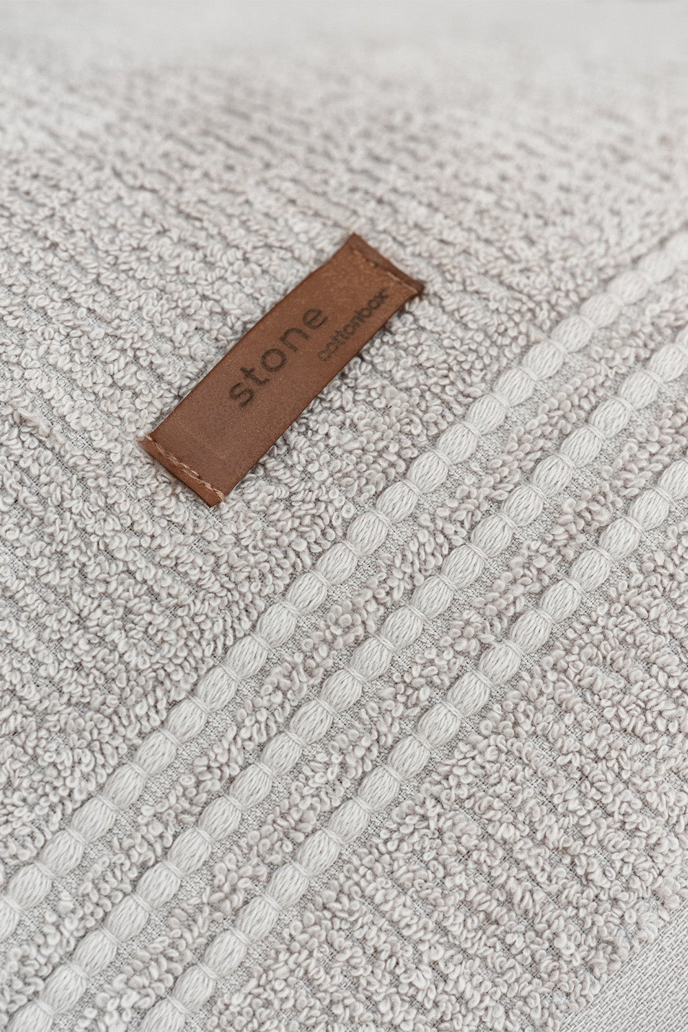 Cotton Box-%100 Pamuk Wellness Havlu Seti Stone Gri-Havlu & Havlu Setleri-2-roqelvaxirum.shop