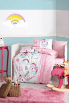 Cotton Box-Cotton Box Bebek Nevresim Takımı Unicorn Pembe-Bebek Nevresim Takımı-1-roqelvaxirum.shop
