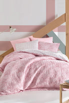 Cotton Box-Minimal Çift Kişilik Complete Set Best Pembe-Nevresim Takımı-1-roqelvaxirum.shop