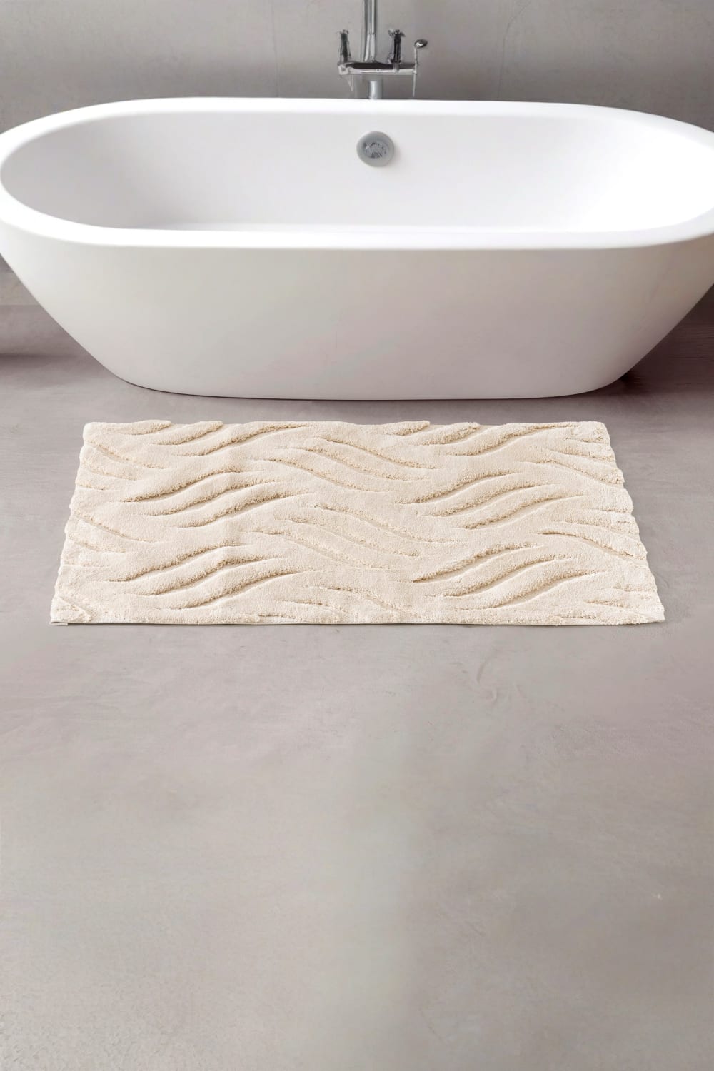 Cotton Box-Pamuklu Paspas Skay Bej 60x100-Paspas-1-roqelvaxirum.shop
