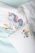 Cotton Box-Punch Nakışlı Bebek Nevresim Takımı Dolly Mint-Nevresim Takımı-2-roqelvaxirum.shop
