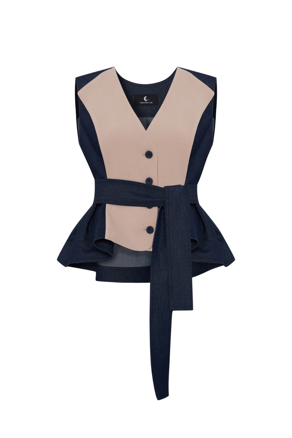 Crescent Line-Equinox Yelek Bluz-Bluz-2-roqelvaxirum.shop
