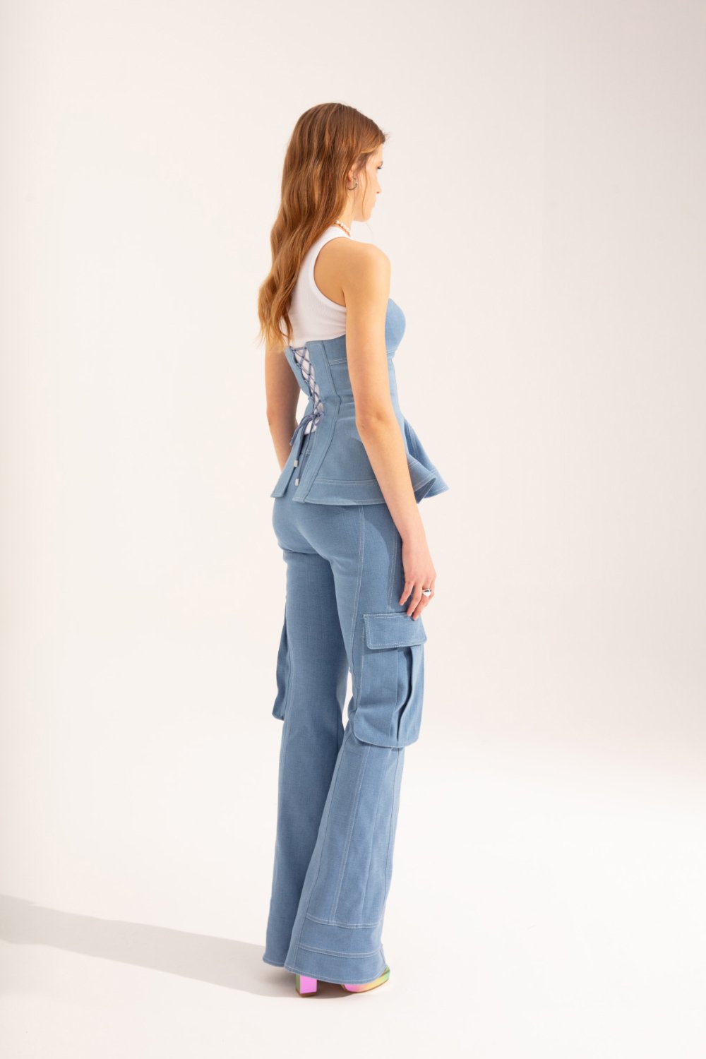 Crescent Line-Flow Pantolon-Pantolon-4-roqelvaxirum.shop