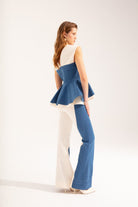 Crescent Line-Marine Yelek Bluz-Bluz-5-roqelvaxirum.shop