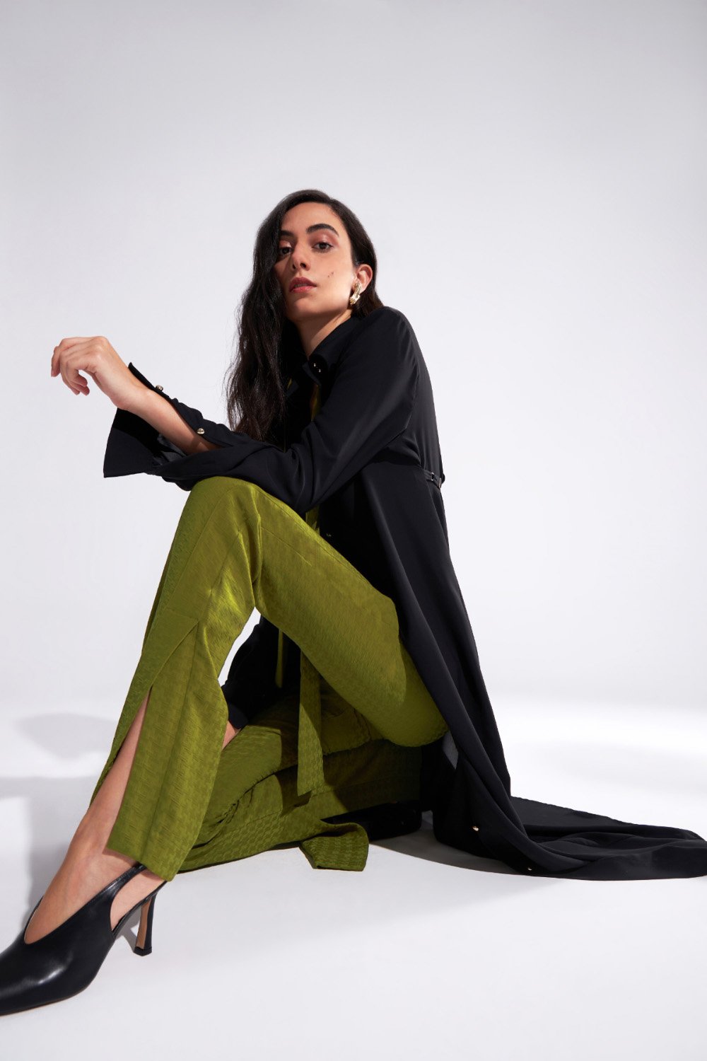 Crescent Line-Phase Pantolon Yeşil-Pantolon-5-roqelvaxirum.shop
