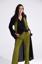 Crescent Line-Phase Pantolon Yeşil-Pantolon-8-roqelvaxirum.shop