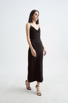 Crescent Line-Queen Elbise Siyah-Elbise-6-roqelvaxirum.shop