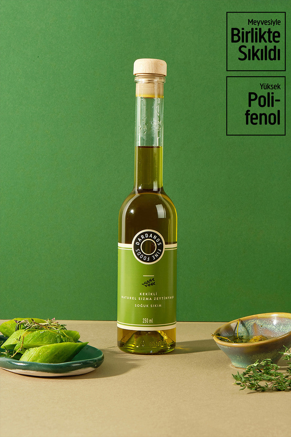 Kekikli Naturel Sızma Zeytinyağı 250 Ml - 0