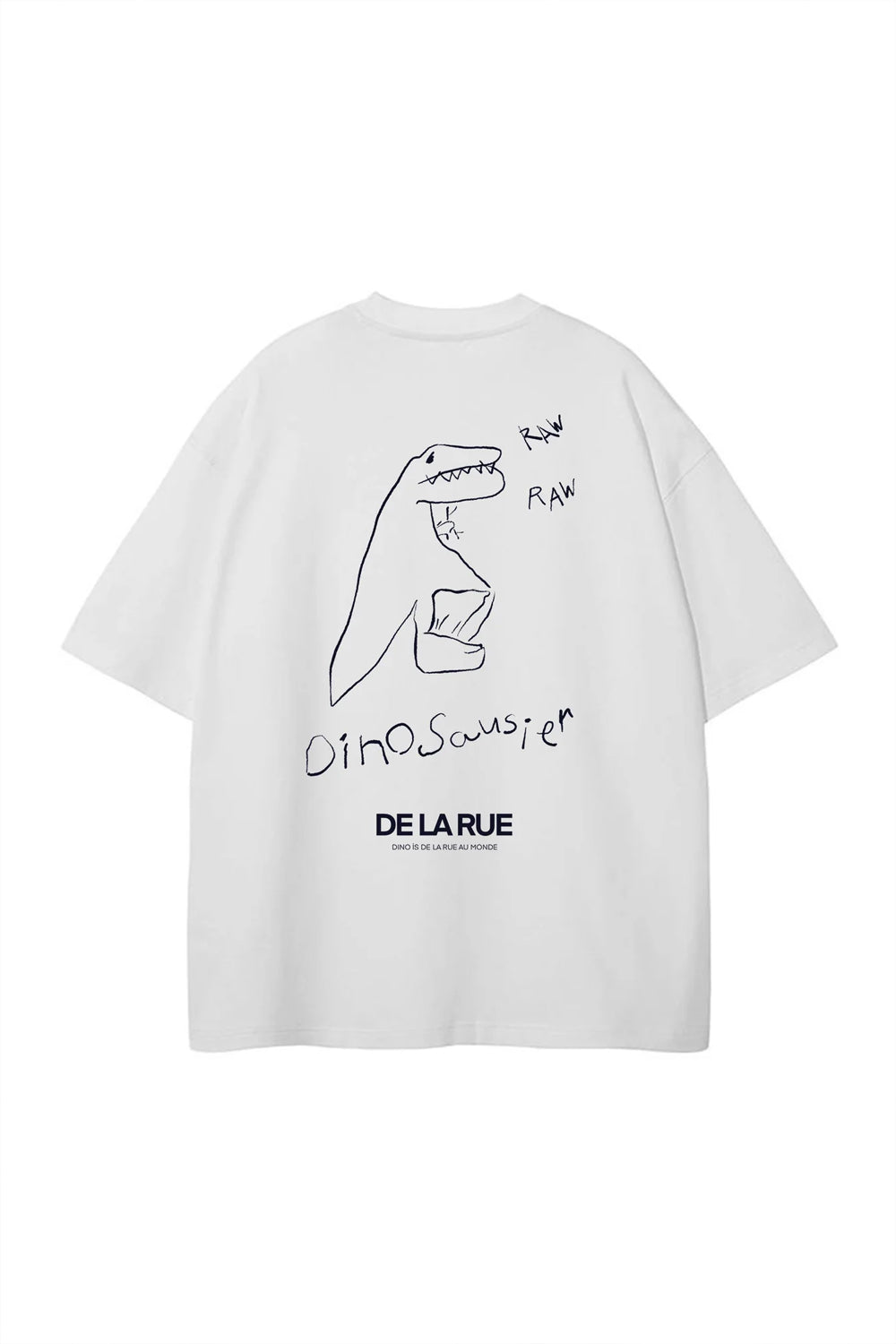 Dino Beyaz T-Shirt - 0