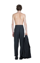 Death Is Easy-Charcoal Grey Tailored Men’s Trousers-Kumaş Pantolon-3-roqelvaxirum.shop