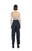 Death Is Easy-Charcoal Grey Tailored Women’s Trousers-Kumaş Pantolon-2-roqelvaxirum.shop