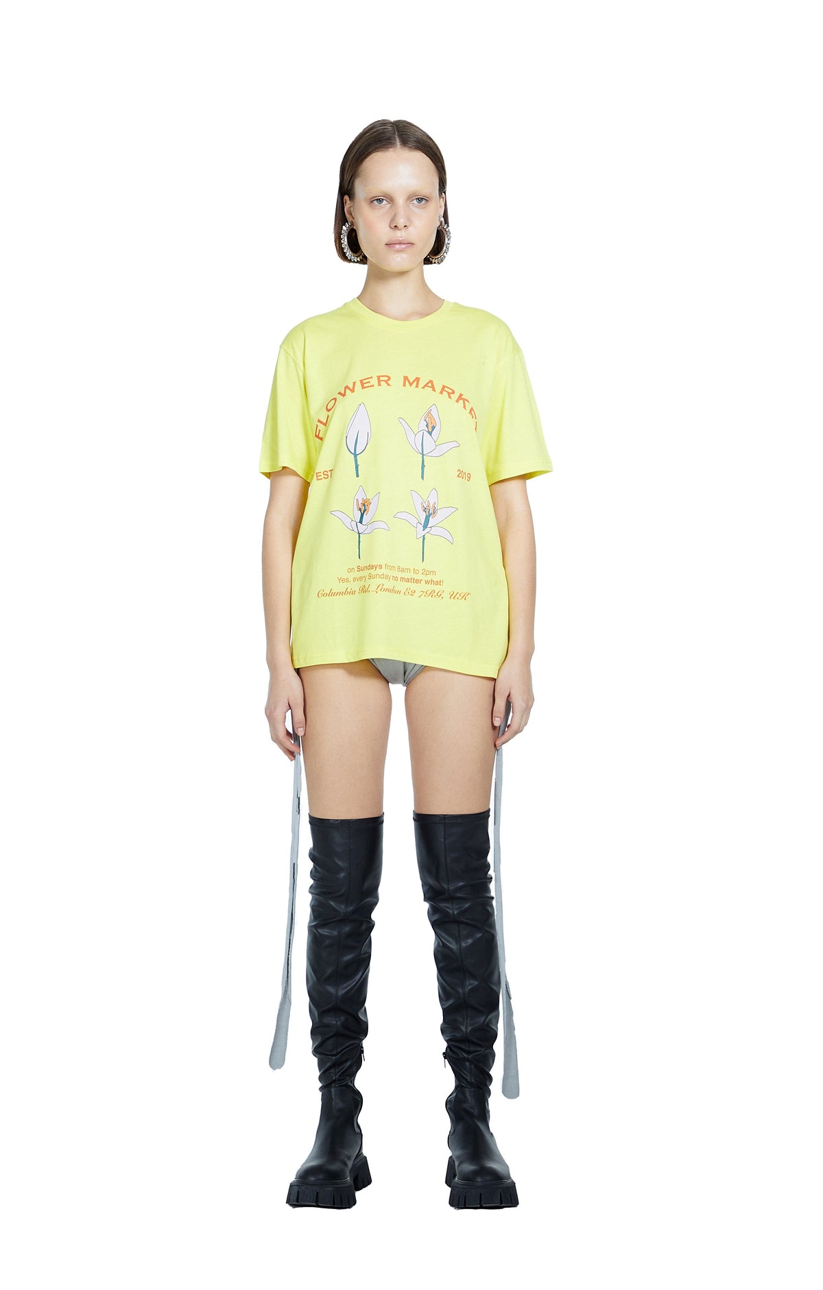Death Is Easy-Flower Market Women’s T Shirt-T-Shirts-1-roqelvaxirum.shop