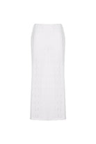 Lace-Slit Skirt