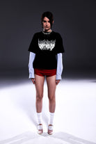 Death Is Easy-Logo Shirt Tee-T-Shirts-1-roqelvaxirum.shop