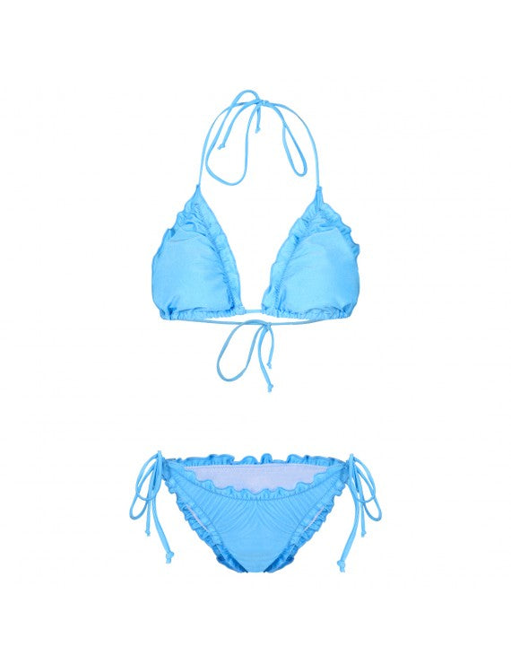 Declara-Blue Ruffle Bikini Set-1-roqelvaxirum.shop
