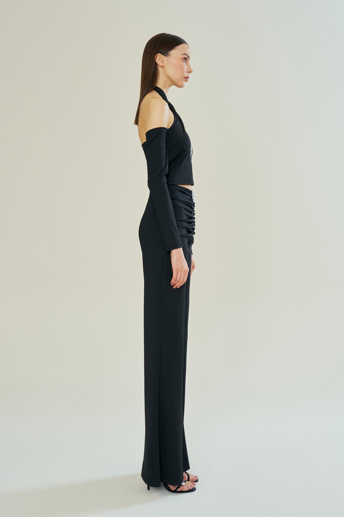 Declara-Botanical Reflection Cut Out Top-Top-2-roqelvaxirum.shop