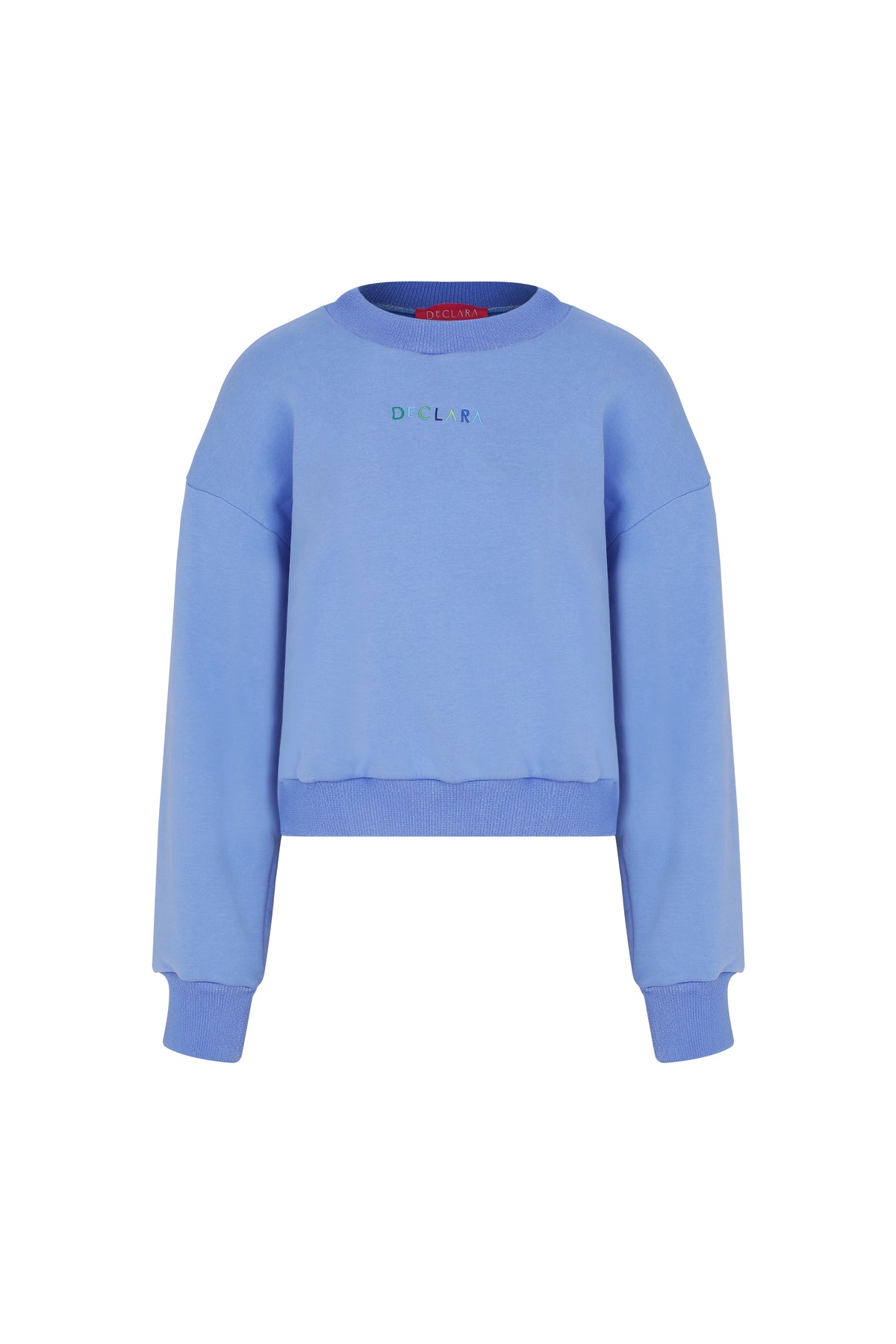 Declara-Cozy Blue Sweatshirt-1-roqelvaxirum.shop