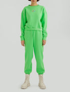 Declara-Cozy Green Sweatshirt-3-roqelvaxirum.shop