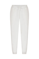 Declara-Cozy White Sweatpants-1-roqelvaxirum.shop