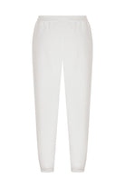 Declara-Cozy White Sweatpants-2-roqelvaxirum.shop
