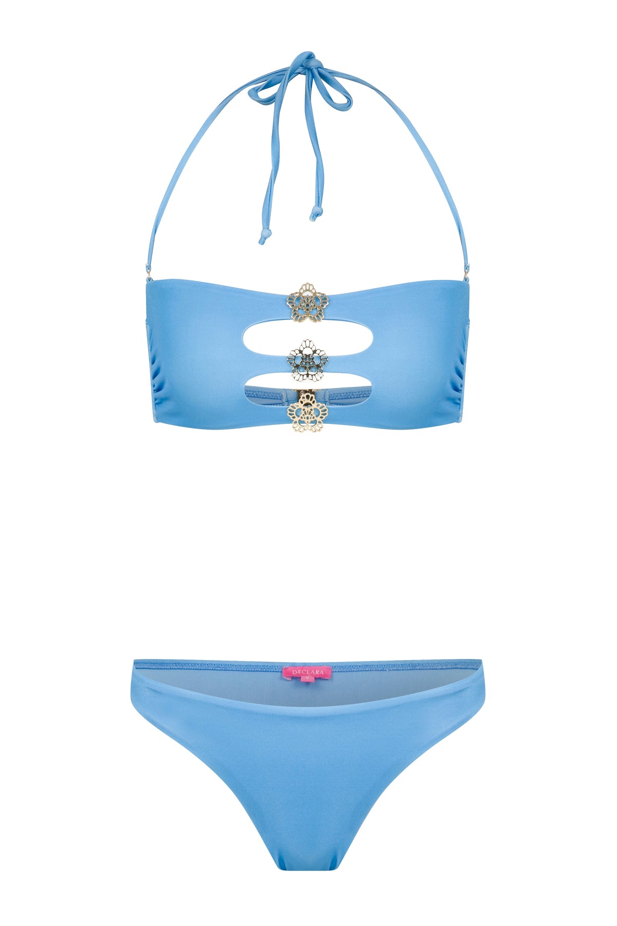 Declara-Lily Iconic Strapless Bikini Set-Bikini-4-roqelvaxirum.shop