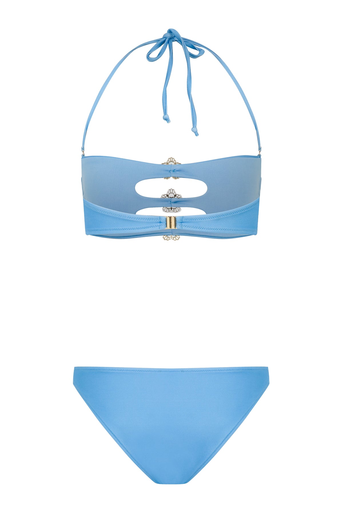 Declara-Lily Iconic Strapless Bikini Set-Bikini-5-roqelvaxirum.shop