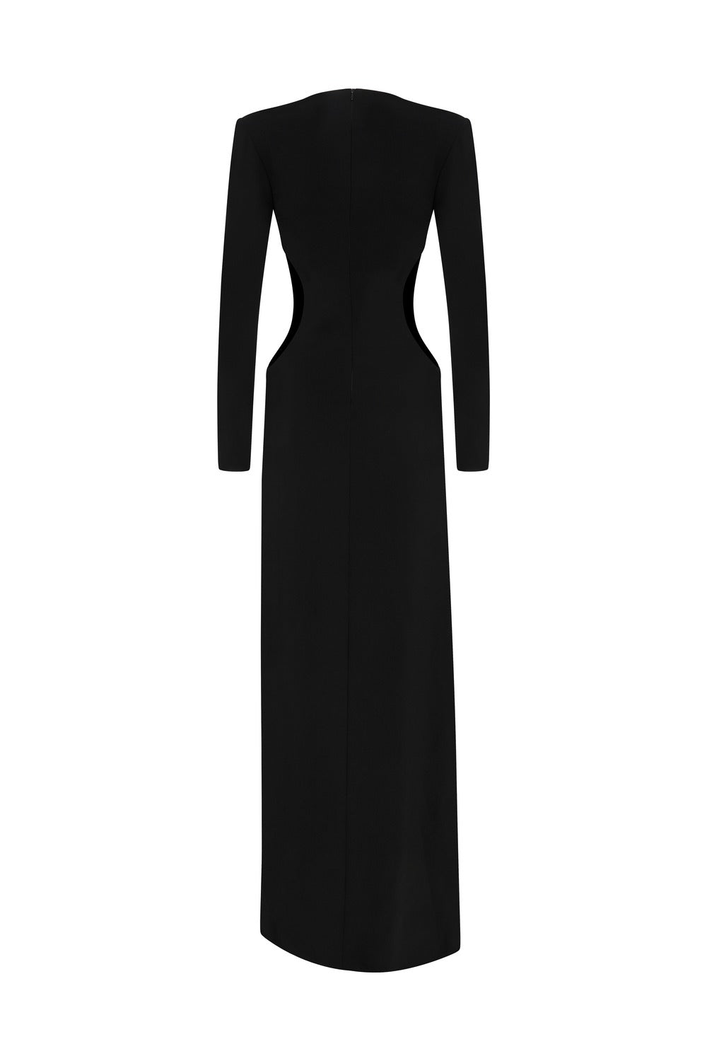 Declara-Moonlit Silhouette Evening Gown-Elbise-5-roqelvaxirum.shop