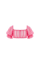 Declara-Pink Filet Top-2-roqelvaxirum.shop