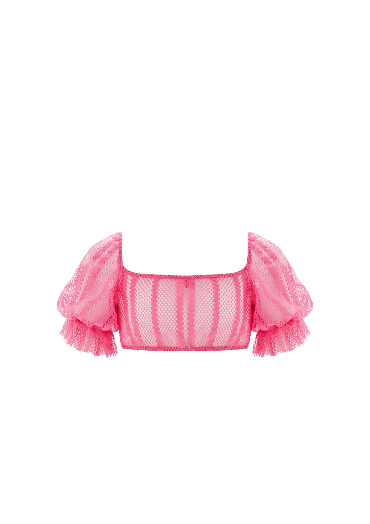 Declara-Pink Filet Top-2-roqelvaxirum.shop
