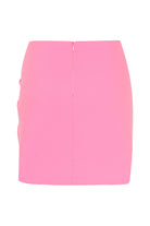 Declara-Pink Gathering Skirt-2-roqelvaxirum.shop
