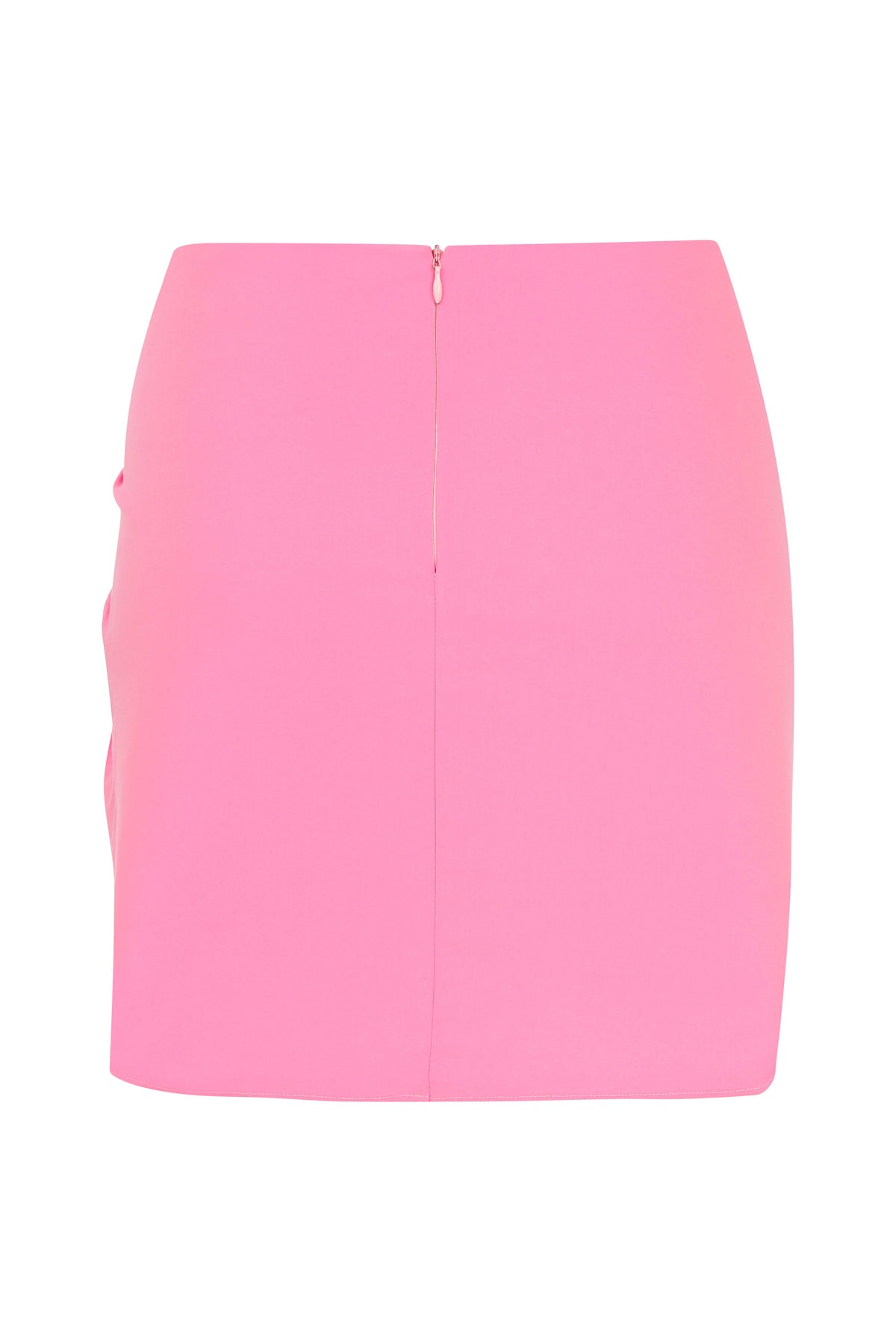 Declara-Pink Gathering Skirt-2-roqelvaxirum.shop