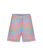 Declara-Pink Wavy Shorts-1-roqelvaxirum.shop