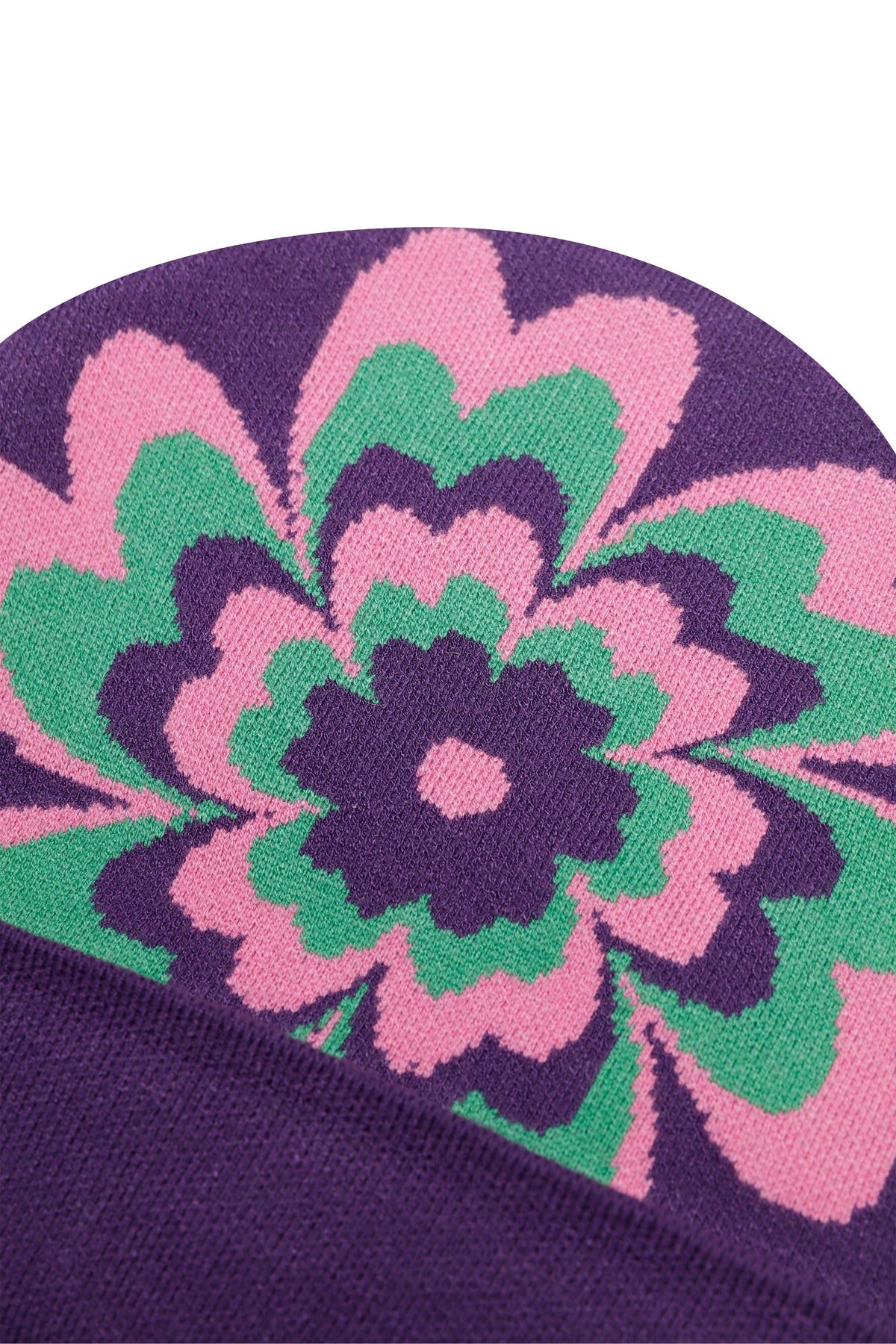Declara-Purple Botanical Bless Beanie-Bere-2-roqelvaxirum.shop