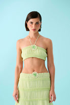 Declara-Sage Floral Top-5-roqelvaxirum.shop