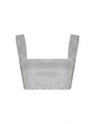 Declara-Silver Glitter Top-1-roqelvaxirum.shop