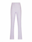 Declara-Sparkle Checkered Pant-1-roqelvaxirum.shop
