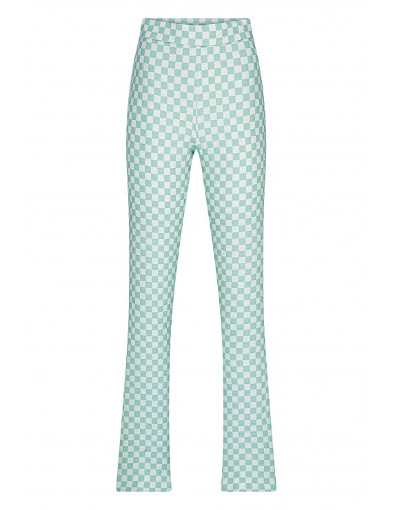 Declara-Sparkle Checkered Pant-2-roqelvaxirum.shop