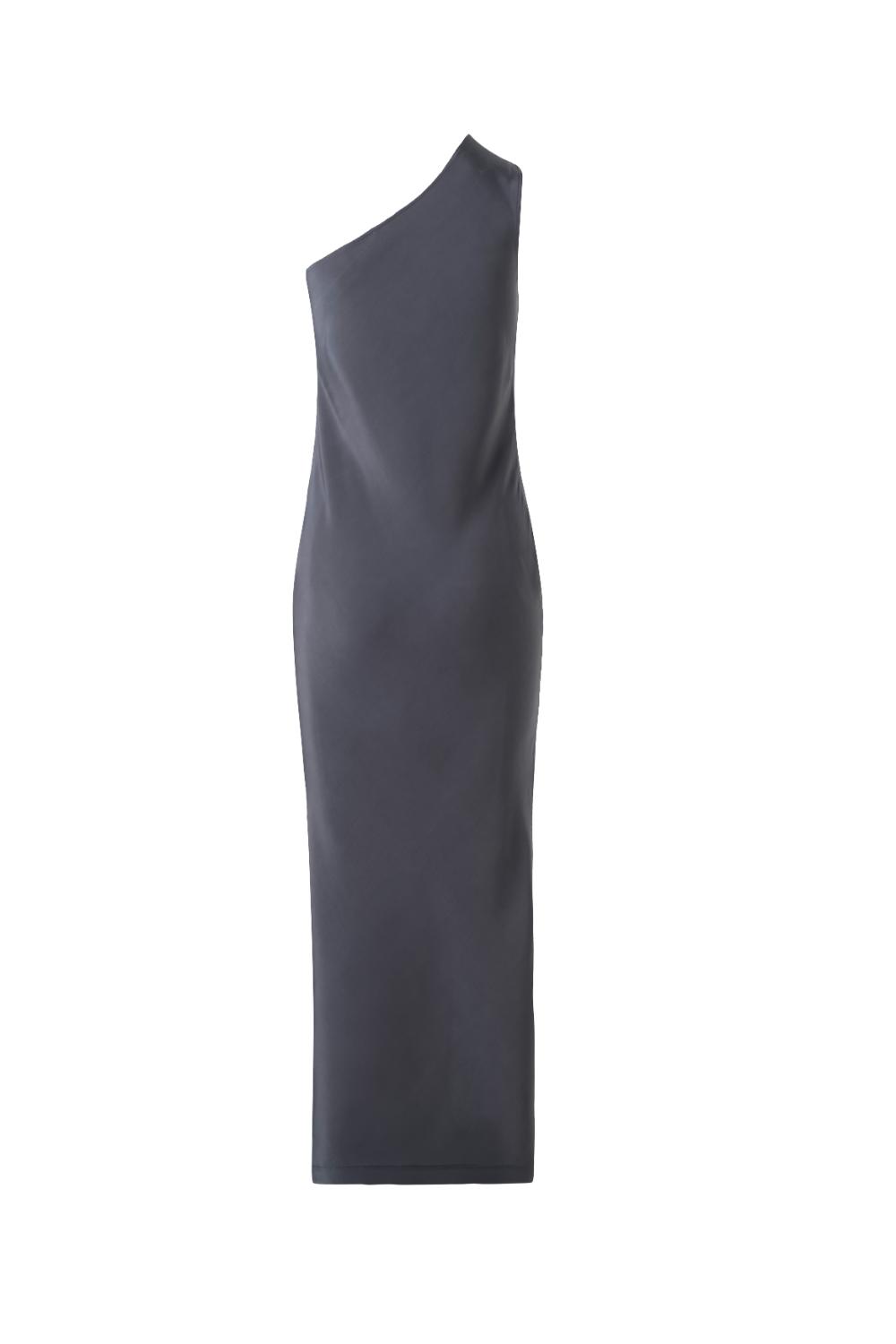 Delicate-Gri İpek Elbise-Elbise-3-roqelvaxirum.shop