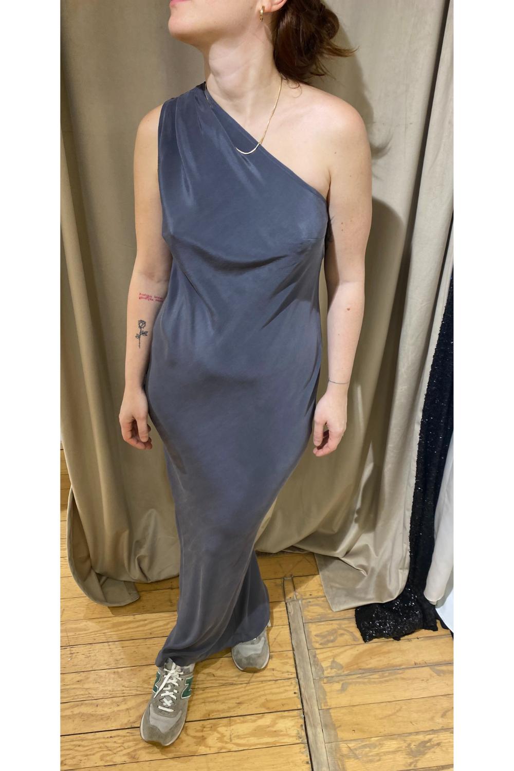 Delicate-Gri İpek Elbise-Elbise-8-roqelvaxirum.shop