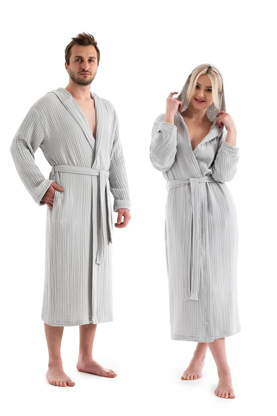 Denizli Concept-Unisex Kapşonlu 4 Kat Müsli̇n Bornoz-Bornoz-1-roqelvaxirum.shop