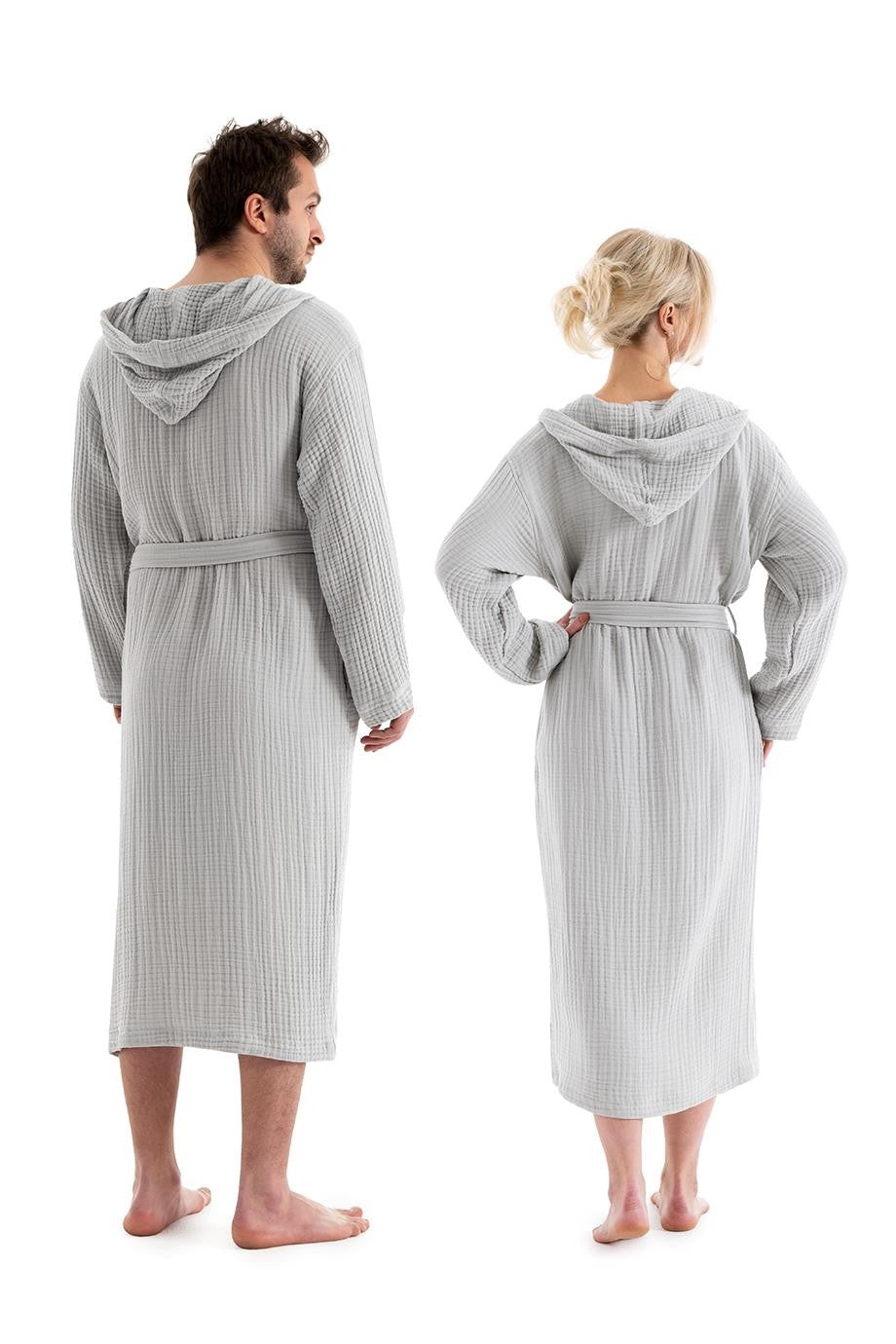 Denizli Concept-Unisex Kapşonlu 4 Kat Müsli̇n Bornoz-Bornoz-2-roqelvaxirum.shop