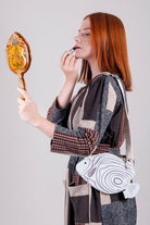 Design Vira-Beige Emperor Angelfish-Bel Çantası-1-roqelvaxirum.shop