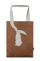 Design Vira-Brown Rabbit Tote Bag-Omuz Çantası-2-roqelvaxirum.shop