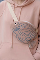 Design Vira-Pink Emperor Angelfish-Bel Çantası-1-roqelvaxirum.shop