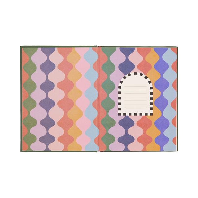 Designwork Ink-Design Works Ink A Dopo çizgili Defter Flower-Çizgili-3-roqelvaxirum.shop