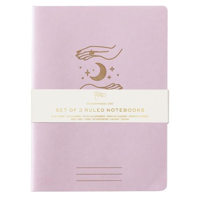 Designwork Ink-Design Works Ink Flex Notebooks Mystic 3'lü Defter-Defter-2-roqelvaxirum.shop